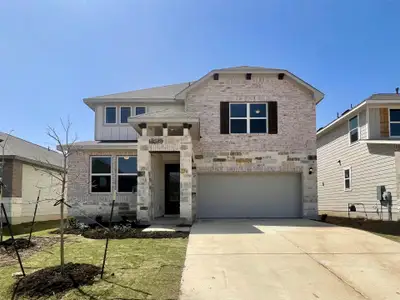 New construction Single-Family house 136 Brislecone Pass, Hutto, TX 78634 null- photo 0