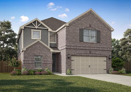 New construction Single-Family house 21619 Bluebonnet Bay Dr, Magnolia, TX 77354 plan Driftwood - image