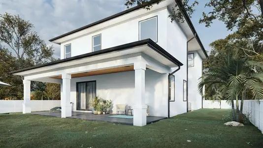 New construction Single-Family house 5406 N Pershing Pl, Tampa, FL 33603 - image