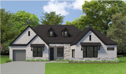 New construction Single-Family house 223 Nancy Lou Ln, Willis, TX 77318 plan The Boulder - image