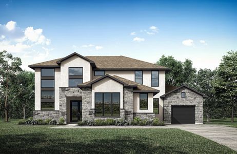 New construction Single-Family house 582 Taranga Pl, Austin, TX 78734 plan Marlyn - image