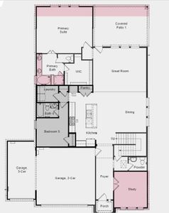 Structural options added include; Gourmet Kitchen, 4 car garage, bed 5/bath 4 in lieu of tandem garage, media room, extended owners suite with covered outdoor living, slide in tub with option of mud set, and study in lieu of flex.