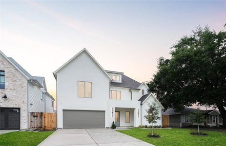 Stucco exterior with accent colors