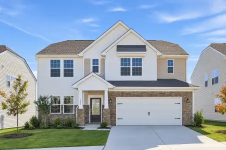 New construction Single-Family house 1633 Grassy Knoll Trl, Maiden, NC 28650 plan Durham - image