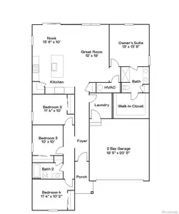 New construction Single-Family house 7837 Desert Wrangler Dr, Colorado Springs, CO 80908 plan Hartford - image