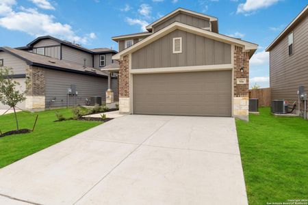 New construction Single-Family house 514 Indian Blossom, San Antonio, TX 78219 Aurora- photo 0