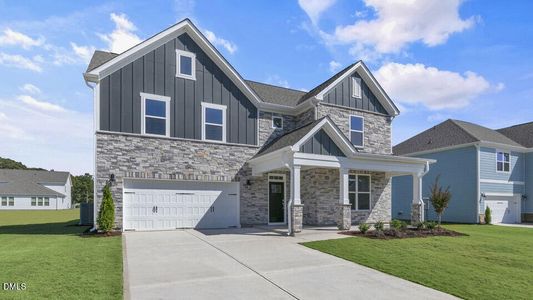 New construction Single-Family house 36 Pink Iris Ct, Clayton, NC 27520 plan Hartwell - image
