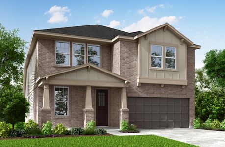 New construction Single-Family house 18911 Brego Ln, Tomball, TX 77377 Alder- photo 0