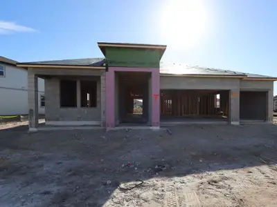 New construction Single-Family house 31266 Hayman Lp, Wesley Chapel, FL 33545 plan Corina III - image