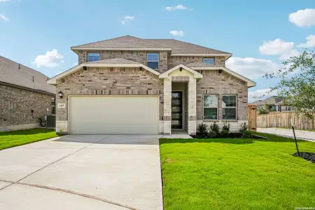 New construction Single-Family house 1317 Lydian Broom, San Antonio, TX 78245 plan The Matador (870) - image
