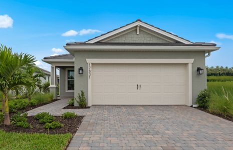 New construction Single-Family house 17831 Beautybush Ter, North Fort Myers, FL 33917 plan Contour - image