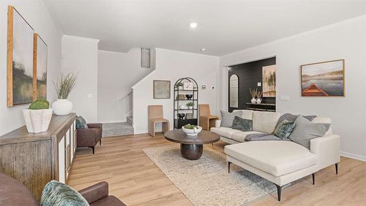 New construction Townhouse house 2504 Acacia Walk, Acworth, GA 30101 plan Sudbury - image