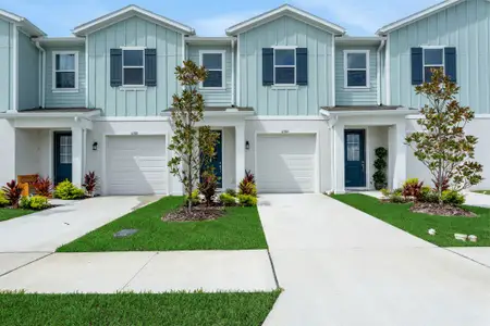 New construction Townhouse house 31789 Kestrel Calling Dr, San Antonio, FL 33576 plan The Sand Dollar - image