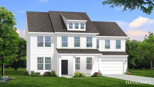 New construction Single-Family house 4216 Weavers Pond Dr, Zebulon, NC 27597 plan Townsend - image