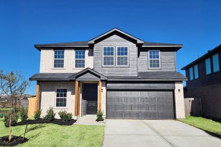 New construction Single-Family house 514 French Lavender, Crosby, TX 77532 plan Rio Grande - image