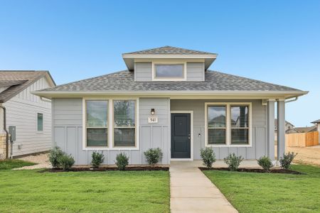 New construction Single-Family house 541 Porter Country Pkwy, Buda, TX 78610 plan Paintbrush - image