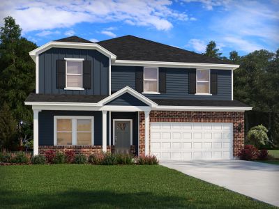 New construction Single-Family house 4015 Wesley Chapel Wy, Raleigh, NC 27616 plan Chatham - image
