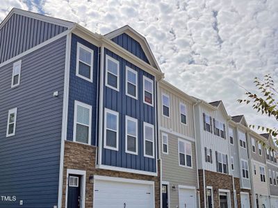 New construction Townhouse house 855 Parc Townes Drive, Unit 8, Wendell, NC 27591 Linville- photo 0