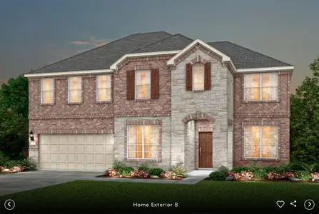 New construction Single-Family house 2913 Wind River Trl, Leander, TX 78641 plan Oak Grove - image