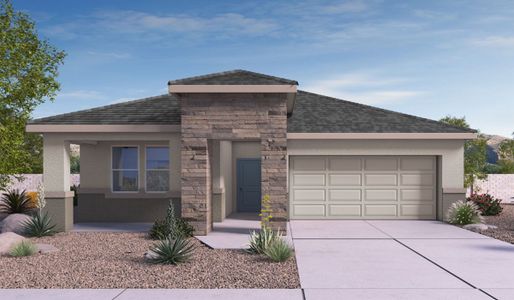 New construction Single-Family house 13583 N Nicholas Ct, Marana, AZ 85653 plan Dalea - image