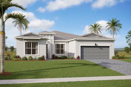 New construction Single-Family house 11894 Sw Viridian Blvd, Port St. Lucie, FL 34987 plan Aurora - image