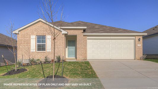 New construction Single-Family house 327 Boatman Cv, Seguin, TX 78155 plan The Lakeway - image