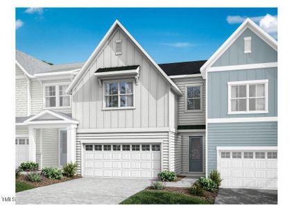 New construction Townhouse house 7903 Sofiana Ave, Raleigh, NC 27617 Astor- photo 0 0