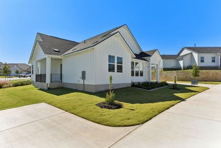 New construction Condo house 105 Antoinette Wy, Unit 102, San Marcos, TX 78666 plan Burke - image