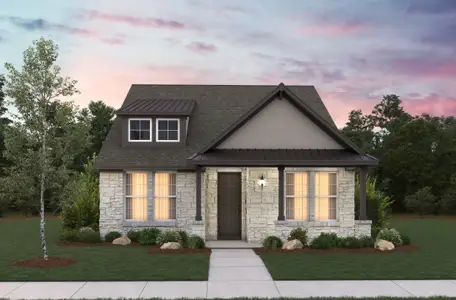 New construction Single-Family house 403 Sendero Vw, New Braunfels, TX 78132 plan Mesa - image