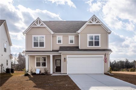 New construction Single-Family house 137 Marlborough, Homesite 408, Raeford, NC 28376 plan Watagua - image