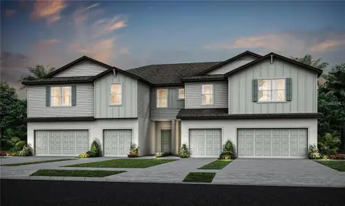 New construction Townhouse house 13084 Stillmont Pl, Tampa, FL 33624 null- photo 0