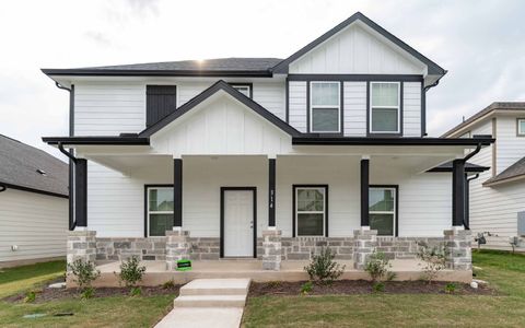 New construction Single-Family house 314 Ashby Dr, Hutto, TX 78634 plan Kimble - image
