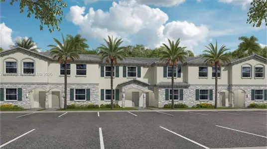 New construction Single-Family house 1141 Se 3 St, Florida City, FL 33034 plan Aster - image