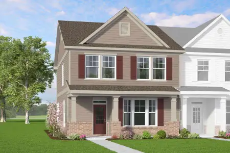 New construction Townhouse house 801 Winton Wy, Wake Forest, NC 27587 plan Victor - image