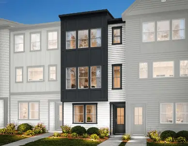 New construction Townhouse house 1339 Sandstar Ln, Charlotte, NC 28226 plan Dahlia - image
