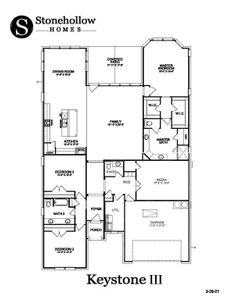 New construction Single-Family house 2812 Dolomite Dr, Sherman, TX 75090 plan Keystone - image 5