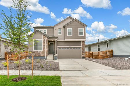 New construction Single-Family house 9374 Bahama Court, Commerce City, CO 80022 - photo 0