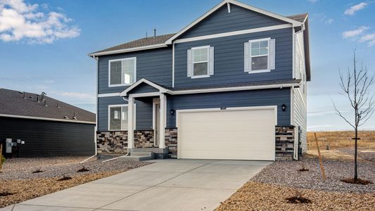 New construction Single-Family house 43149 Ganton Club St, Elizabeth, CO 80107 plan Henley - image