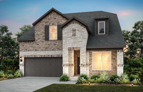 New construction Single-Family house Aubrey, TX 76227 plan Sanford - image