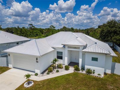 New construction Single-Family house 365 Ranier Ave, Lehigh Acres, FL 33974 - image