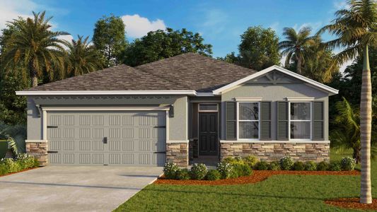 New construction Single-Family house 4587 Sw 71St Lane Rd, Ocala, FL 34476 plan Delray - image