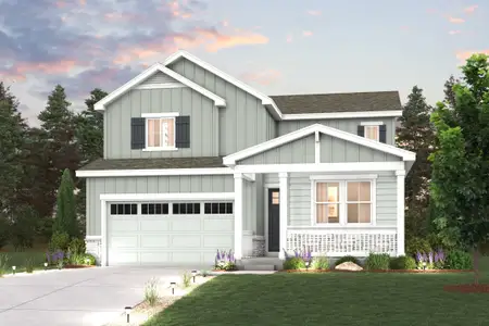 New construction Single-Family house 3422 N Highlands Creek Pkwy, Aurora, CO 80019 plan The Platte - image