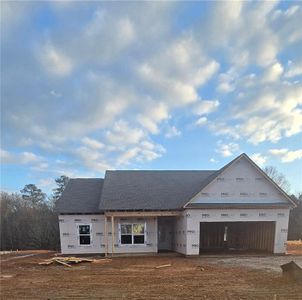 New construction Single-Family house 140 Harmony Farms Orch, Eatonton, GA 31024 plan (GA)Carson A 2 Front Entry - image
