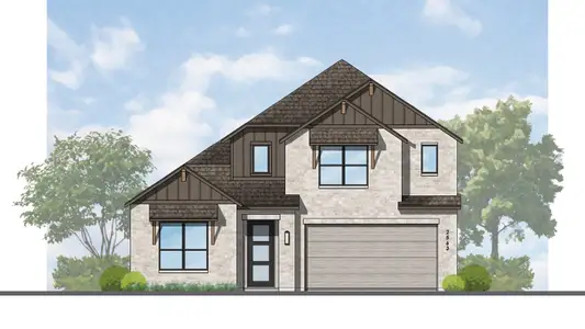 New construction Single-Family house Conroe, TX 77302 plan Torres - image