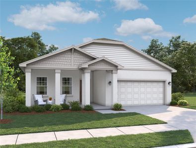 New construction Single-Family house 1635 Cane Bamboo Dr, St. Cloud, FL 34771 plan Badland - image