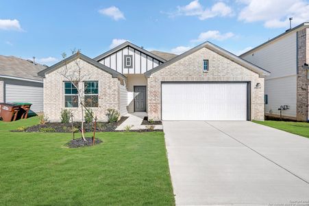 New construction Single-Family house 13639 Beebrush Saddle, San Antonio, TX 78253 plan Boone - 40' Smart Series - image