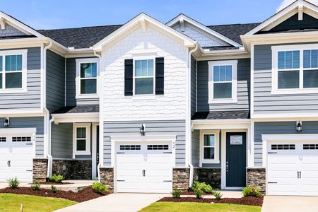 New construction Townhouse house 52 Twin Birch Dr, Angier, NC 27501 plan Aurora - image