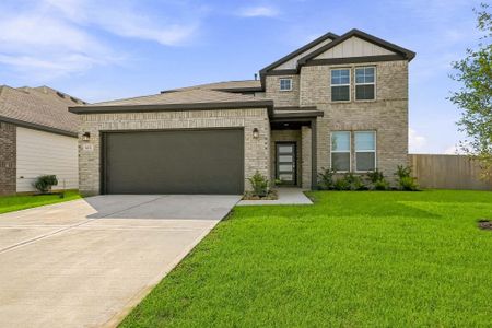 New construction Single-Family house 2631 Siena Ct, Brookshire, TX 77423 plan Lassen - image