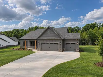 New construction Single-Family house 417 Weslyn Dr, Social Circle, GA 30025 plan (GA)Carson A 2 Front Entry - image