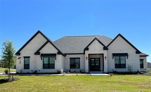 New construction Single-Family house 132 Willow Oak Dr, Krugerville, TX 76227 Mantle- photo 0